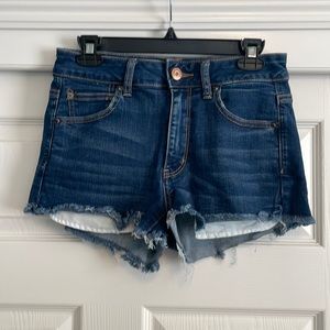 High waisted Denim Shorts